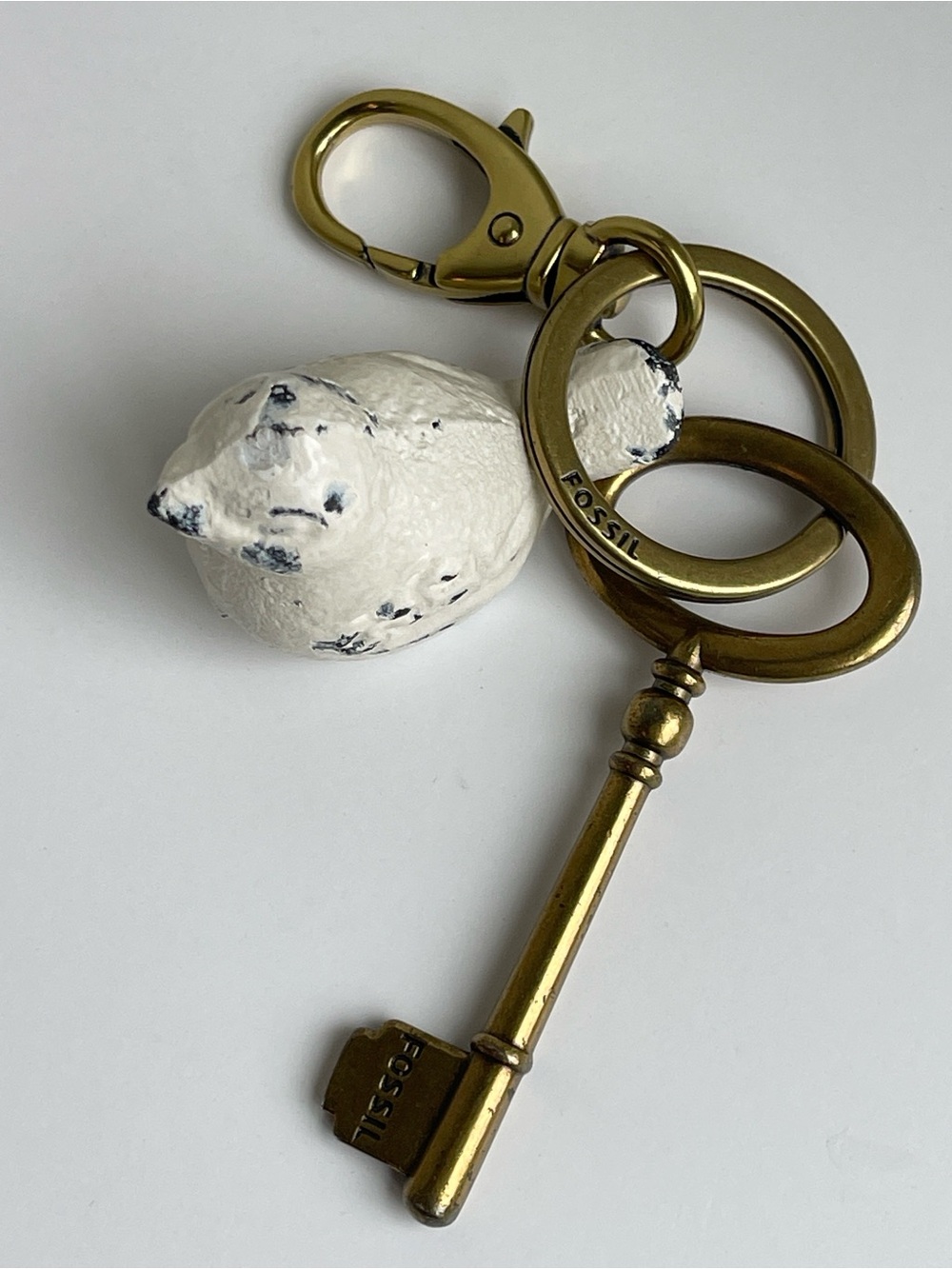 Fossil Bag Charm Key Fob